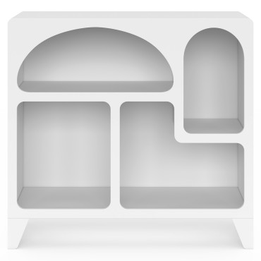 Buffet Alyana organique blanc 80cm