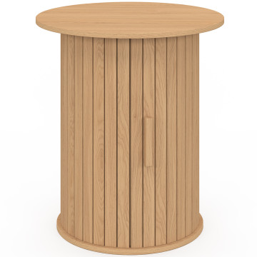 Table d'appoint Albane lattes avec rangement