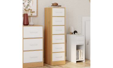 Meuble d'appoint Uma 6 tiroirs