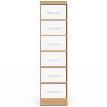 Meuble d'appoint Uma 6 tiroirs
