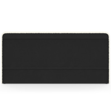 Lit coffre Louise 180x200cm tissu bouclette