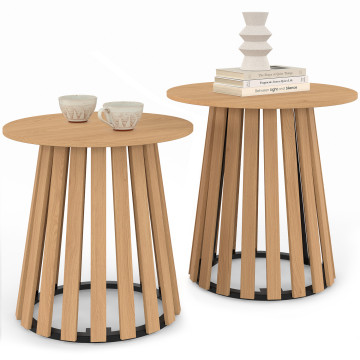 Tables d'appoint Camélia - lot de 2