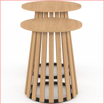 Tables d'appoint Camélia - lot de 2