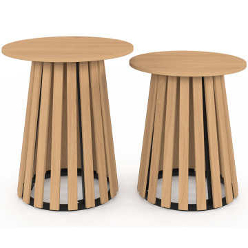 Tables d'appoint Camélia - lot de 2