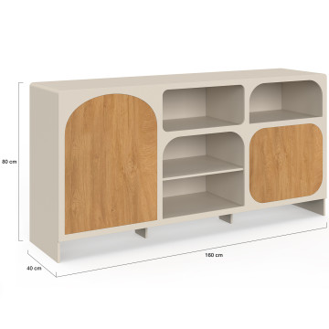 Buffet Athènes 2 portes 160cm