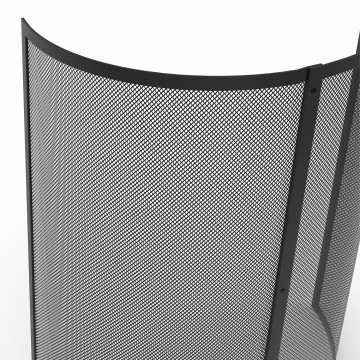 Grille de protection pare-feu pour poêle