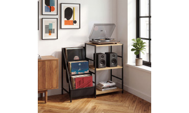 Etagère à platine range-vinyles Vybe