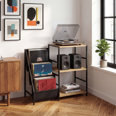 Etagère à platine range-vinyles Vybe