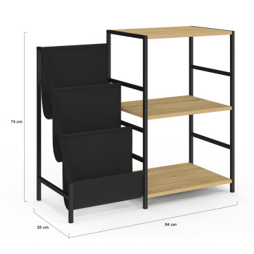 Etagère à platine range-vinyles Vybe