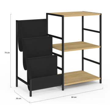 Etagère à platine range-vinyles Vybe