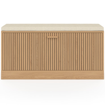 Banc d'entrée Faustine range chaussures