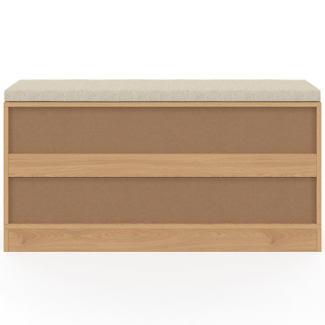 Banc d'entrée Faustine range chaussures