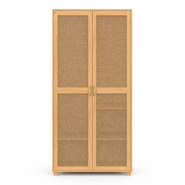 Armoire Eve 2 portes cannage