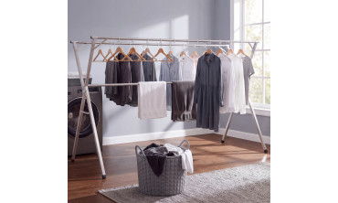 Etendoir à linge XXL pliable et extensible