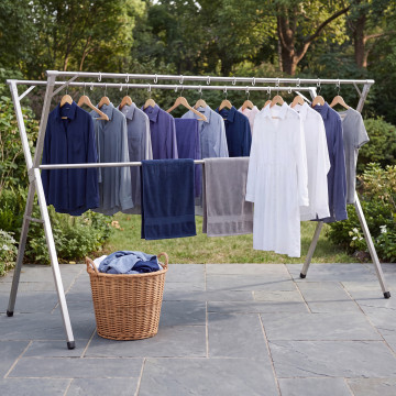 Etendoir à linge XXL pliable et extensible