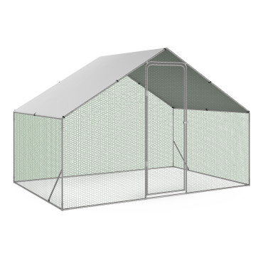 Enclos grillagé pour poules 6m² - 3x2m