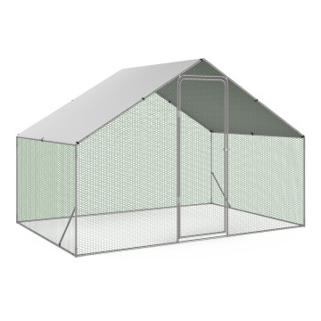 Enclos grillagé pour poules 6m² - 3x2m