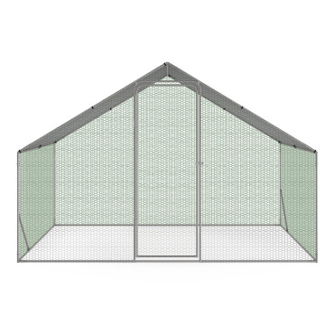 Enclos grillagé pour poules 6m² - 3x2m