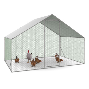 Enclos grillagé pour poules 6m² - 3x2m