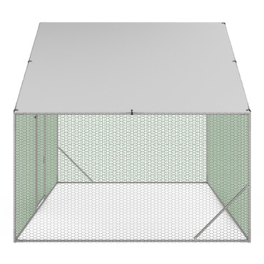 Enclos grillagé pour poules 6m² - 3x2m