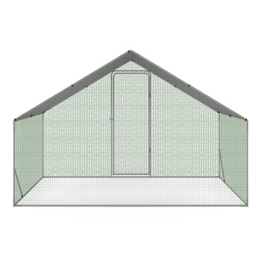 Enclos grillagé pour poules 6m² - 3x2m