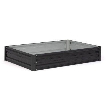 Carrés de potager en métal 115x80x20cm - lot de 2