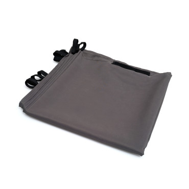 Rideaux universels pour pergola gris 4m - lot de 2