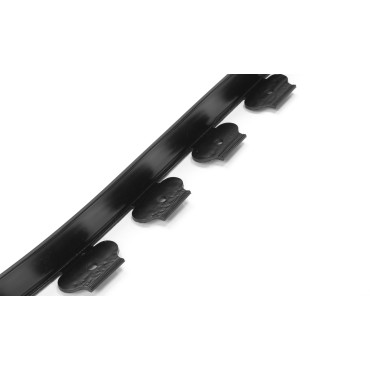 Bordurette 10m pour parterre en plastique noir