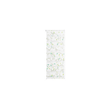 Store enrouleur Zebra 50x150cm fleurs vertes