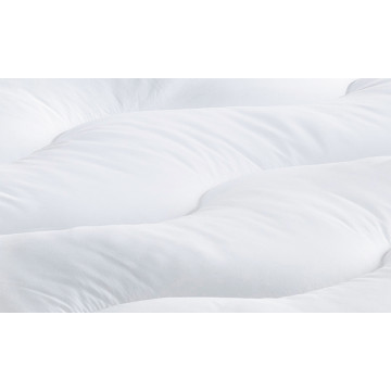 Surmatelas 1000GSM plumes d'oie anti acariens 80x200cm