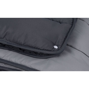 Couette thermorégulatrice 500GSM grise - 220x240cm
