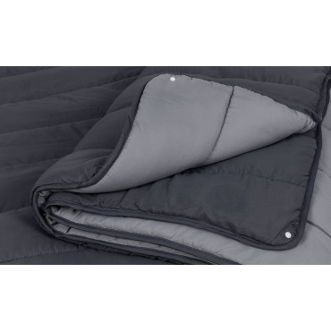 Couette thermorégulatrice 500GSM grise - 220x240cm