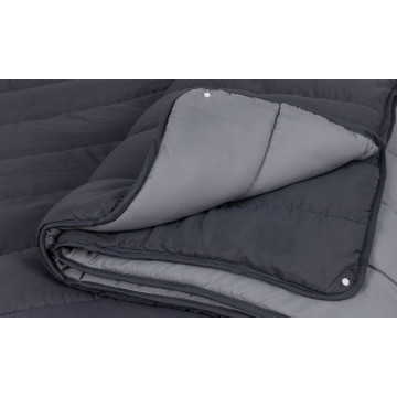Couette thermorégulatrice 500GSM grise - 220x240cm