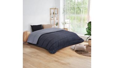 Couette thermorégulatrice 500GSM grise - 220x240cm
