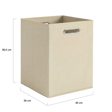 Meuble machine à laver Will panier à linge intégré blanc et bois