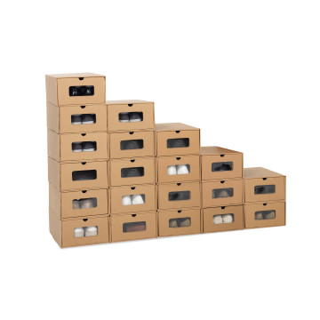 Boîtes de rangement en craft - lot de 20