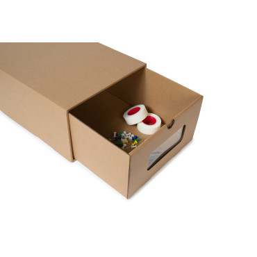 Boîtes de rangement en craft - lot de 20