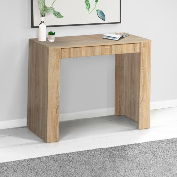 Console-table à manger extensible Nora bois 140cm