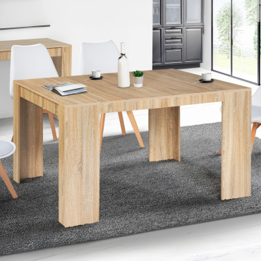 Console-table à manger extensible Nora bois 140cm