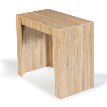 Console-table à manger extensible Nora bois 140cm