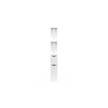 Colonne salle de bain blanche 118cm