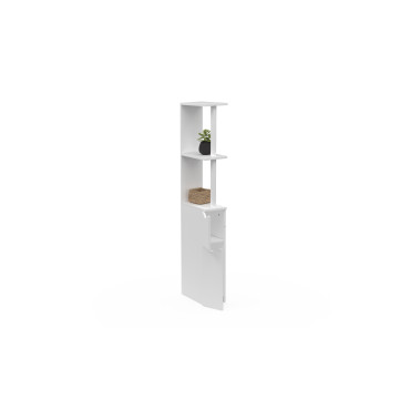 Colonne salle de bain blanche 118cm