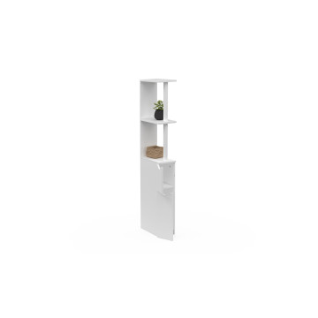 Colonne salle de bain blanche 118cm