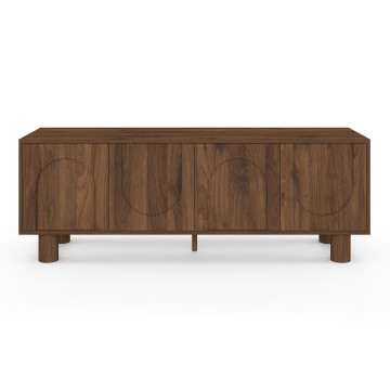 Meuble TV Arlo effet noyer 140cm
