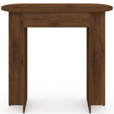 Console Ophélia 1 tiroir effet noyer