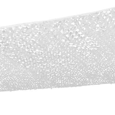 Ombrière rectangulaire blanche 3x4m