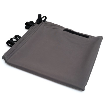 Rideau universel pour pergola gris avec tringle 3m