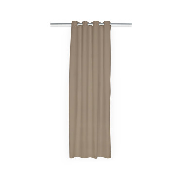 Rideaux thermiques taupe 135x240 cm - lot de 2
