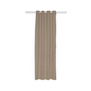 Rideaux thermiques taupe 135x240 cm - lot de 2