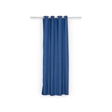 Rideaux thermiques bleu 135x240 cm - Lot de 2
